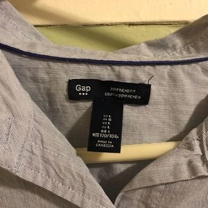 GAP Tops - Brand new Gap boyfriend button-down GAP Tops - Brand new Gap boyfriend button-down